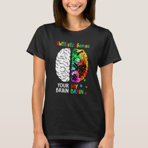 Camiseta Gênio Awetístico Mês de Conscientização do Autismo