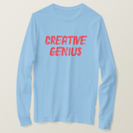 Camiseta GÊNIO CRIATIVO - Arte Vestível -
