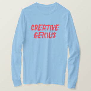 Camiseta GÊNIO CRIATIVO - Arte Vestível -