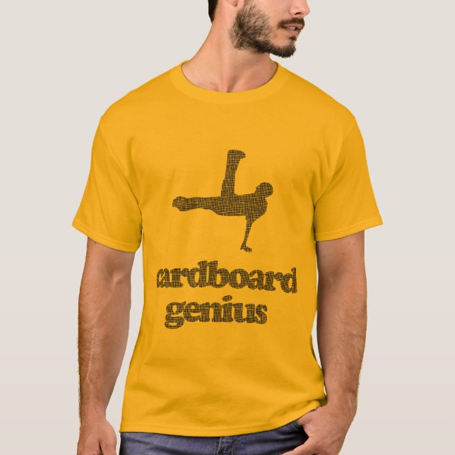 Camiseta Gênio do cartão (Frente)