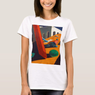 Camiseta Gênio mau de Giorgio de Chirico de um rei