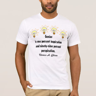 Camiseta Gênio - palavras para viver