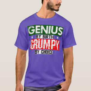 Camiseta Gênio por Nascimento Grumpy Por Escolha