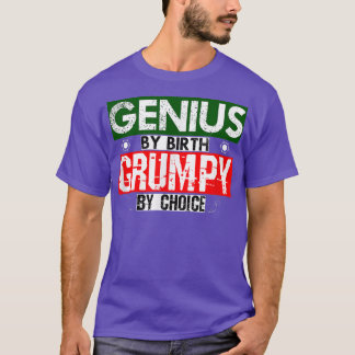 Camiseta Gênio por Nascimento Grumpy Por Escolha