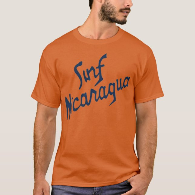 Camiseta Gênio Real - Nicarágua Surf (Frente)
