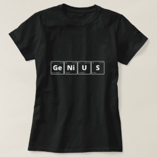 Camiseta Gênio - Tabela Periódica