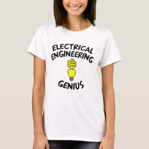 Camiseta Genius de Engenharia Elétrica