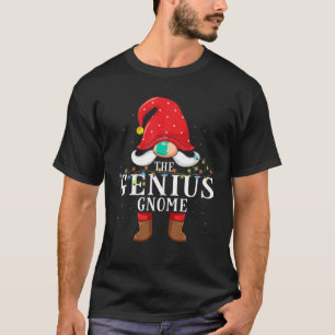 Camiseta Genius Gnome Matando a Família de Natal Pajama