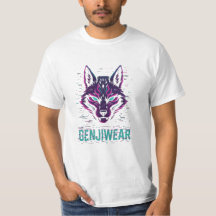 Genjiwear Cyber Kitsune – Espírito da Raposa Neon 