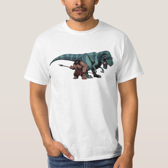 Camiseta "Genndy Tartakovskys Primal: Spear e Fang" (Frente)