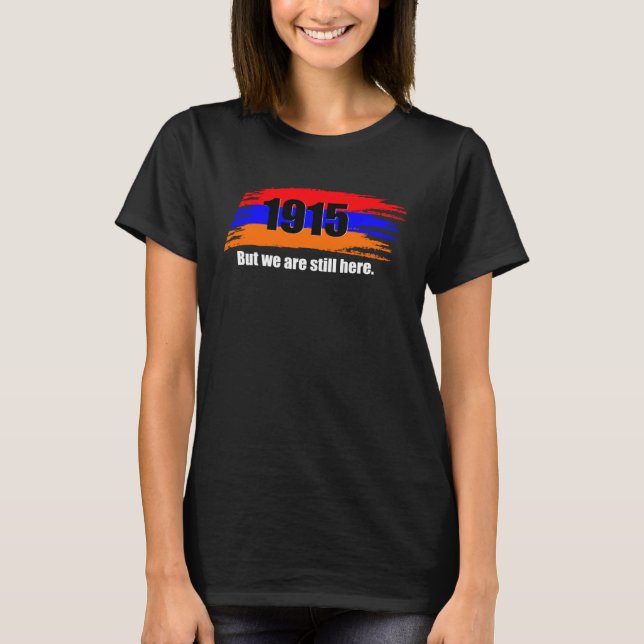 Camiseta Genocídio armênio 1915 (Frente)