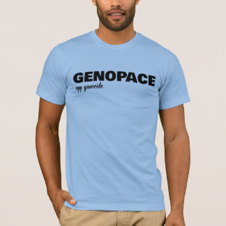 Camiseta GENOPACE contra genocídio