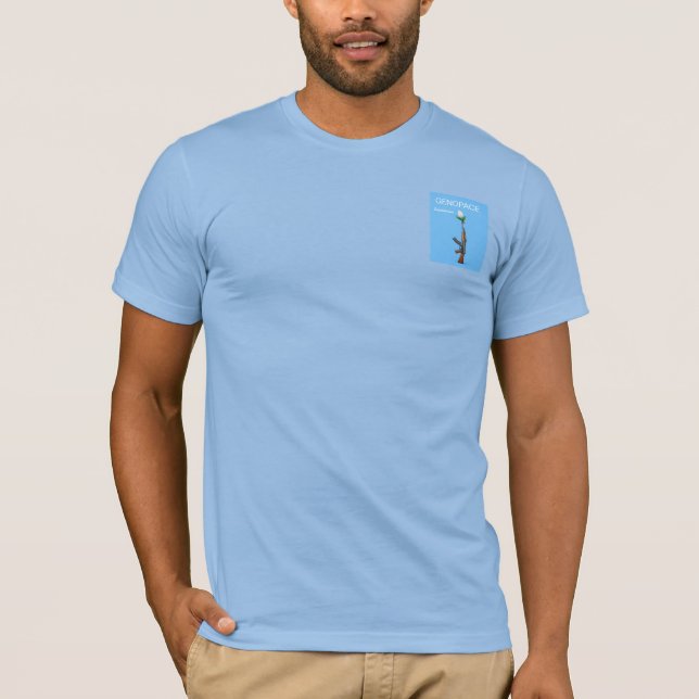 Camiseta GENOPACE O impulso para a paz (Frente)