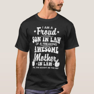 Camiseta Genro De Uma Sogra Incrível Pra Caramba Quo