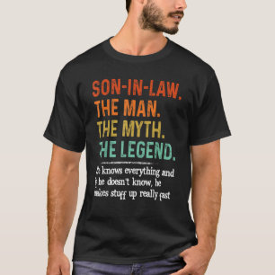 Camiseta Genro O Homem O Mito A Lenda Ele Sabe Ev