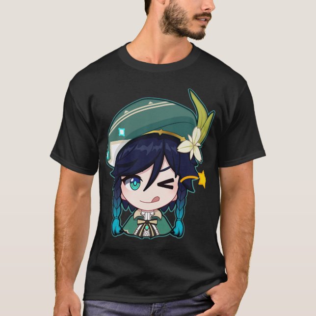 Camiseta Genshin Impact - Venti (Frente)