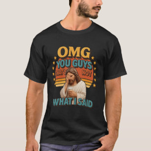 Camiseta Gente, eu nunca disse aquela citação sarcástica Je