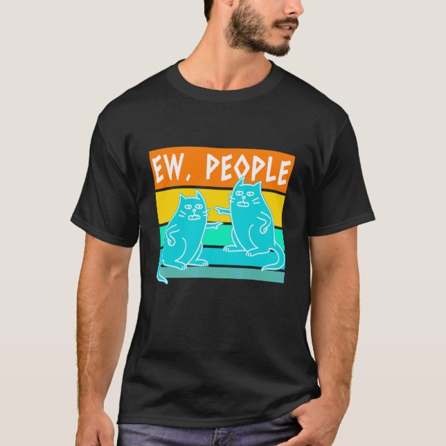 Camiseta Gente Nojenta Gato (Frente)