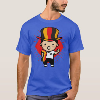 Camiseta Gentil alemão Fan alemão Kawaii Cute Supporter
