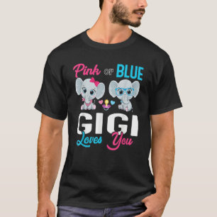 Camiseta Gentil Elefante Do Gênero Gigi Te Ama