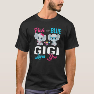 Camiseta Gentil Elefante Do Gênero Gigi Te Ama