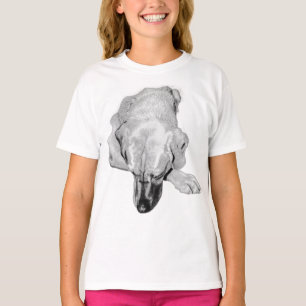 Camiseta Gentil Gaze Dog Art Tee