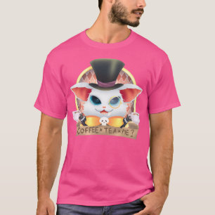 Camiseta Gentleman Fluff Coffee Tea ou Me