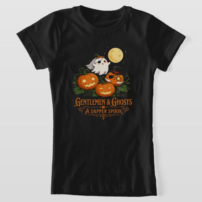 Camiseta Gentlemen & Fantasmas Halloween (Postura )
