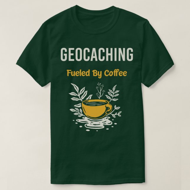 Camiseta Geocacher Geocacher Geocache (Frente do Design)