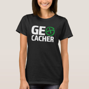 Camiseta Geocacher - Símbolo Geo Cacher - Caça do Tesouro