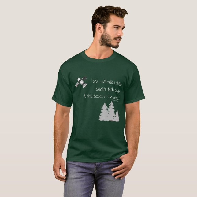 Camiseta Geocaching (Frente Completa)