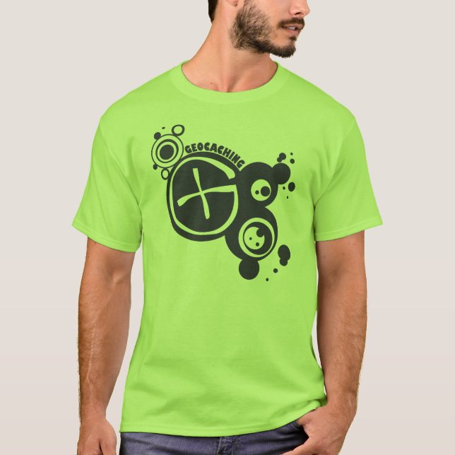 Camiseta Geocaching “fantasia " (Frente)