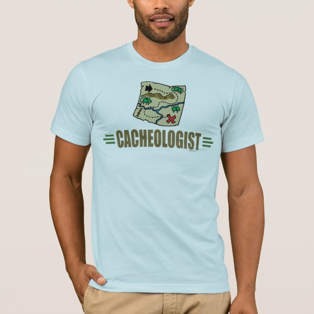 Camiseta Geocaching Humorístico (Frente)