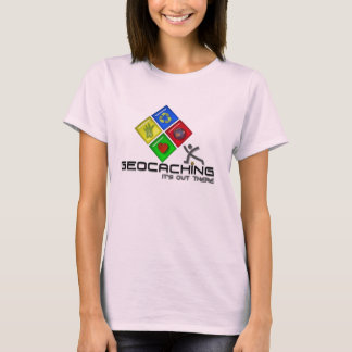Camiseta Geocaching Stickman T Shirt and Gift