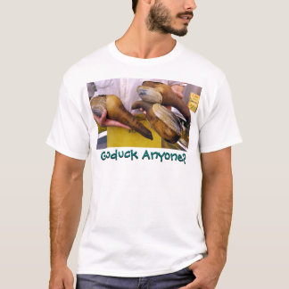 Camiseta Geoduck qualquer um?