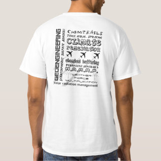 Camiseta Geoengineering o clima