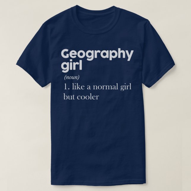 Camiseta Geografia da Garota 3 (Frente do Design)