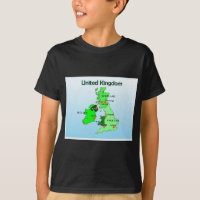 Geografia, estudos sociais, Reino Unido, mapa