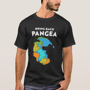 Camiseta Geografia Geologia Reunem Pangeia