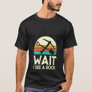 Camiseta Geógrafo Geólogo do Coletor de Rochas Retro