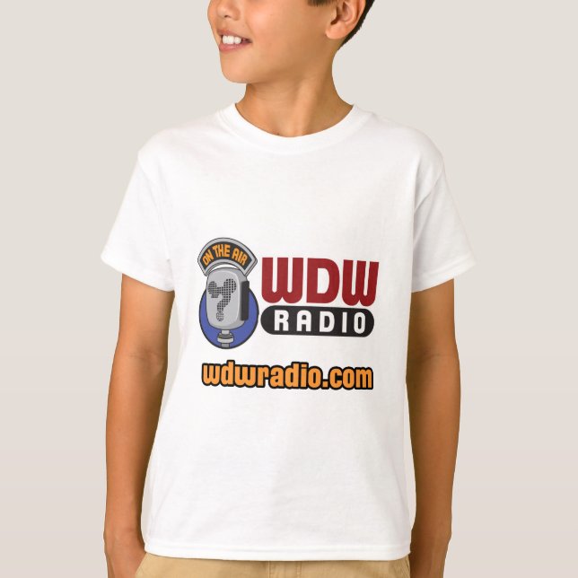 Camiseta Geograma do rádio WDW (Frente)
