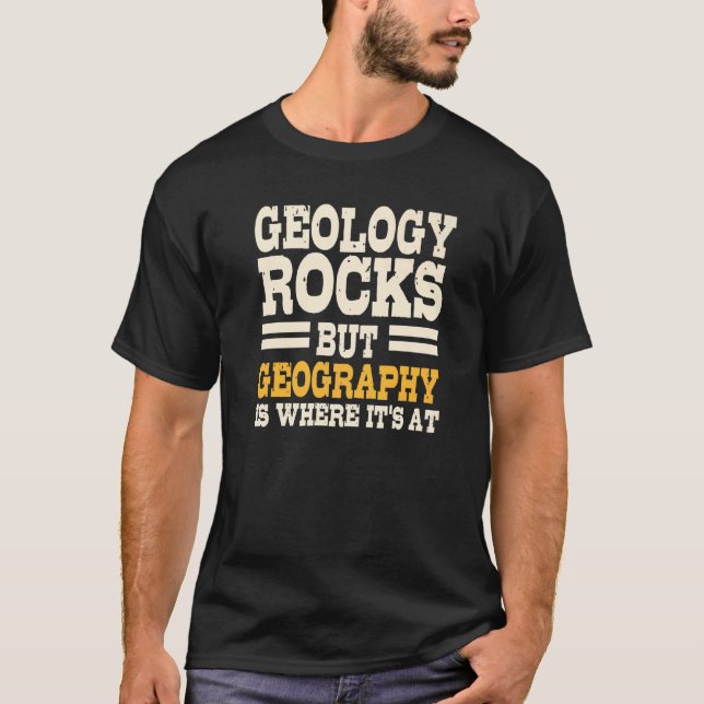 Camiseta Geographer Cartographer Geography World Map Geolog (Frente)
