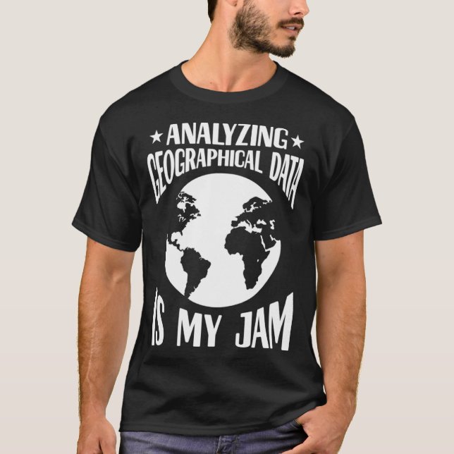Camiseta Geographical Mapping Cartography World Map (Frente)
