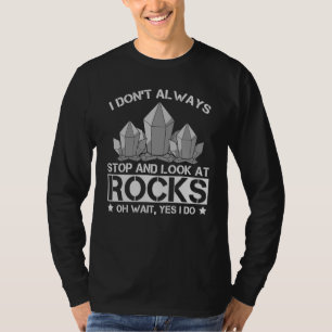Camiseta Geóloga Ciência Rocks Minerals Geology
