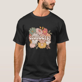 Camiseta Geóloga Professor de Ciência da Terra Estudante em