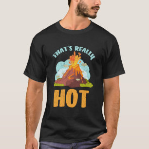 Camiseta Geologia do vulcão