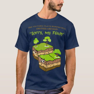 Camiseta Geologia Engraçada Terremoto Presente Homens da Te