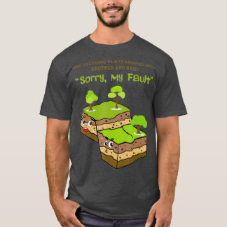 Camiseta Geologia Engraçada Terremoto Presente Homens da Te