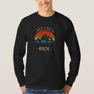 Camiseta Geologia - Espere, Eu Vejo Uma Pedra