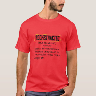 Camiseta Geologia Extasiada pela Rocha Buscador de Rochas B